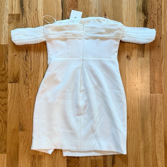 NWT New Likely Paz Mini Dress in White Sz 4 - Picture 7 of 7